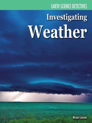 cover image of Investigating Weather
